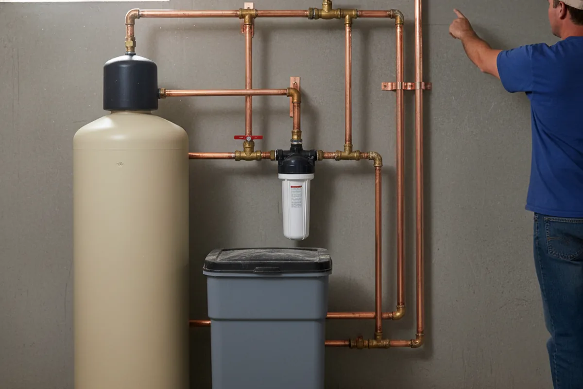 Whole-house water treatment system installed in Deanville